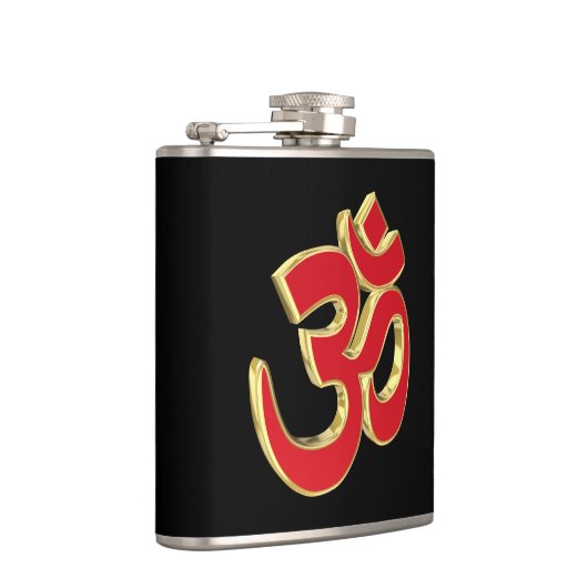 Om-Symbol Flachmann (Rechts)