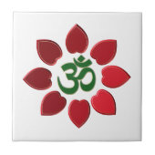 Om-Symbol Fliese (Vorderseite)