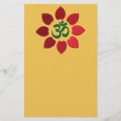 Om-Symbol Flyer (Hinten)