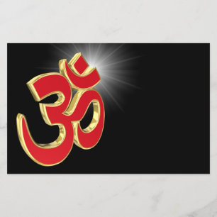 Om-Symbol Flyer