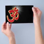 Om-Symbol Flyer (Handgriff)