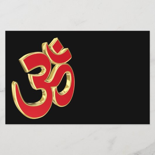 Om-Symbol Flyer (Vorne)