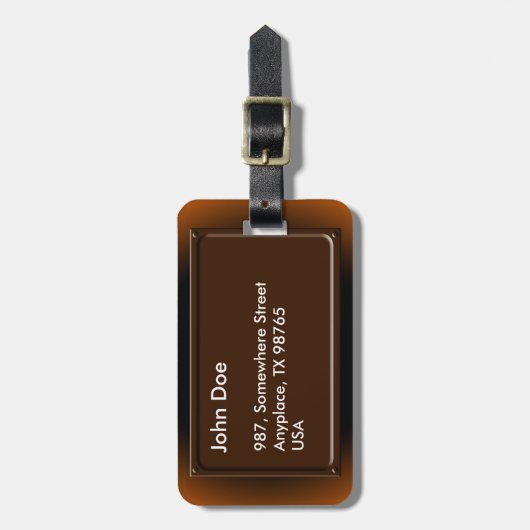 OM-Symbol Gepäckanhänger (Vorderseite vertikal)