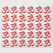 OM Symbol Geschenkpapier (Flach)