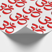 OM Symbol Geschenkpapier (Ecke)
