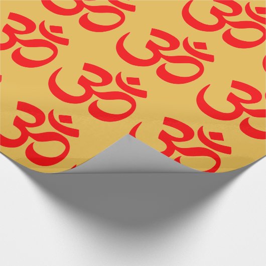 "OM-Symbol " Geschenkpapier (Ecke)