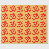 "OM-Symbol " Geschenkpapier (Flach)