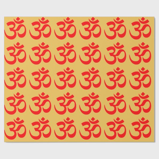"OM-Symbol " Geschenkpapier (Flach)