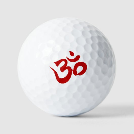Om Symbol Golf Ball (Vorderseite)