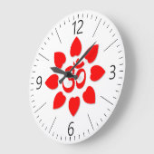 OM-Symbol Große Wanduhr (Winkel)