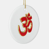 Om-Symbol Keramik Ornament (Rechts)