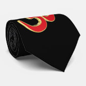 Om-Symbol Krawatte (Gerollt)