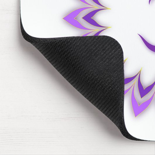 OM-Symbol/Krone Chakra Mousepad (Ecke)