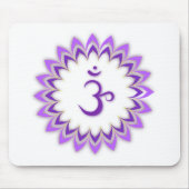 OM-Symbol/Krone Chakra Mousepad (Vorne)
