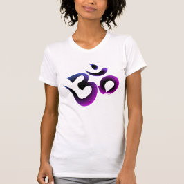 Om-Symbol Lila FrauenT-Shirt T-Shirt