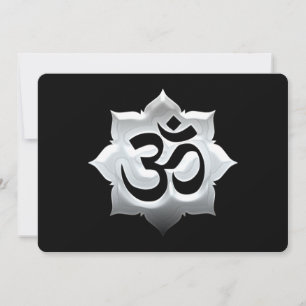 OM Symbol Lotus Spiritualität Yoga Wappen