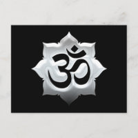 OM Symbol Lotus Spiritualität Yoga Wappen