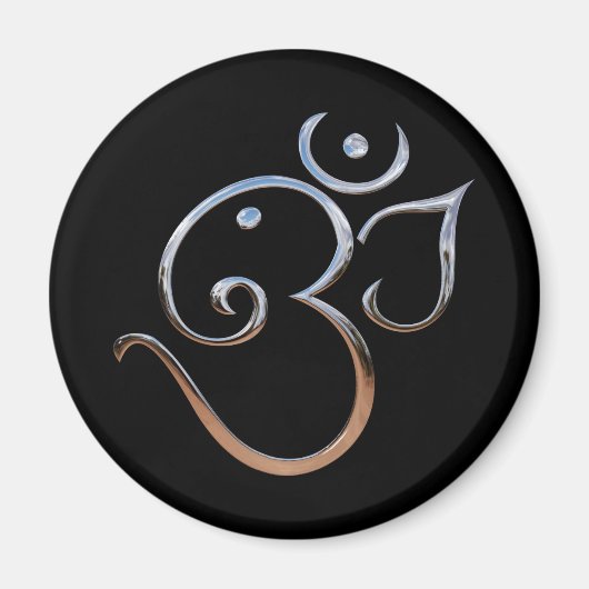 Om Symbol Magnet (Vorne)