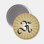 OM-Symbol - Magnet (Vorderseite/Rückseite)