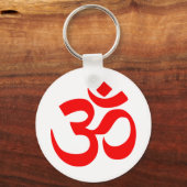 Om Symbol Mystical Sound in Hindu und Buddhismus Schlüsselanhänger (Vorderseite)