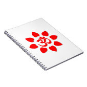 Om-Symbol Notizblock (Rechte Seite)