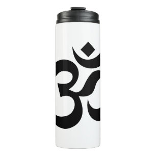 Om-Symbol Ohm Yoga Spiritual Buddhismus Thermosbecher