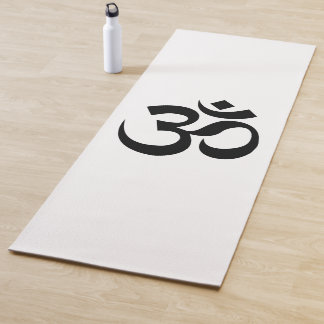 Om Symbol Ohm Yoga Spiritueller Buddhismus Yogamatte