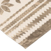 OM-Symbol-Ornament - Pastellgold Tischdecke (Schrägansicht)