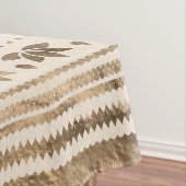 OM-Symbol-Ornament - Pastellgold Tischdecke (Beispiel)