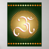 OM-Symbol - Plakat (Vorne)