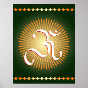 OM-Symbol - Plakat