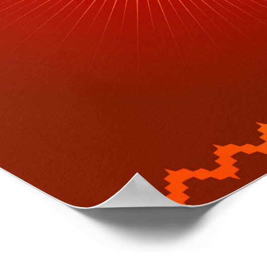 OM-Symbol - Plakat (Ecke)