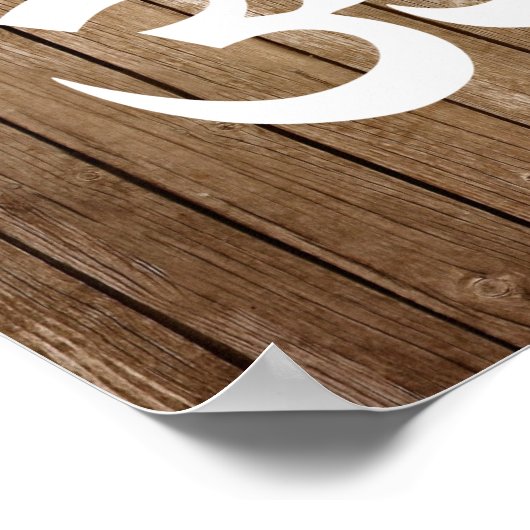 Om Symbol Poster (Ecke)