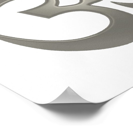 Om Symbol Poster (Ecke)