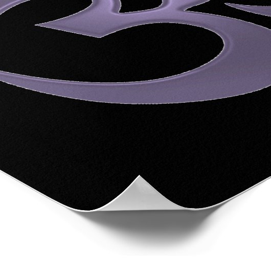 Om Symbol Poster (Ecke)