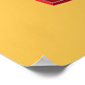 Om-Symbol Poster (Ecke)