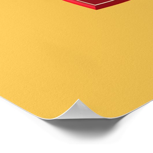 Om-Symbol Poster (Ecke)