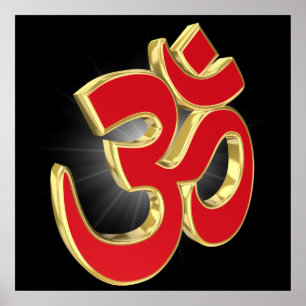 Om-Symbol Poster