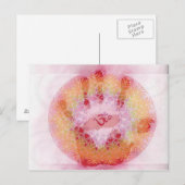 Om Symbol Postkarte (Vorne/Hinten)