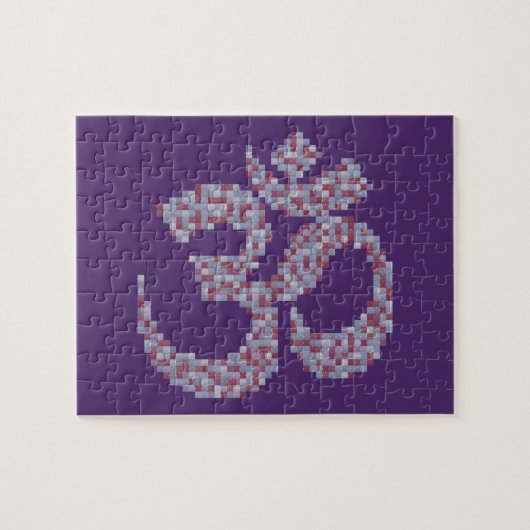 OM-Symbol-Puzzlespiel Puzzle (Horizontal)