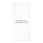 OM Symbol Rack-Karte! Werbekarte (Hinten)