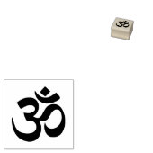 Om Symbol Rubber Briefmarke Gummistempel (Stempel)