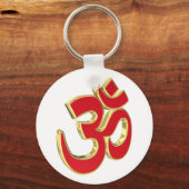 Om-Symbol Schlüsselanhänger (Vorderseite)