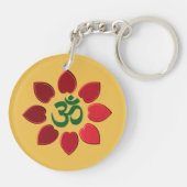 Om-Symbol Schlüsselanhänger (Rückseite)