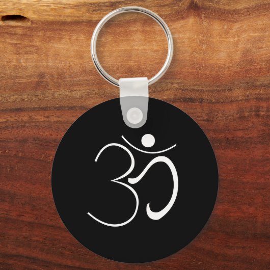 Om Symbol Schlüsselanhänger (Vorderseite)