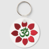 Om-Symbol Schlüsselanhänger (Vorderseite)