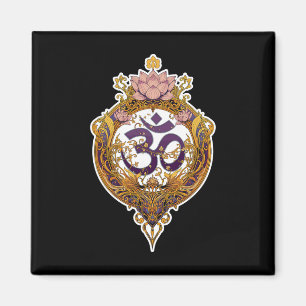 Om Symbol Spiritual Zen Frieden Yoga Meditation Magnet