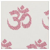 OM-Symbol Stoff (Nahaufnahme)