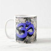 Om-Symbol-Tasse Kaffeetasse (Links)