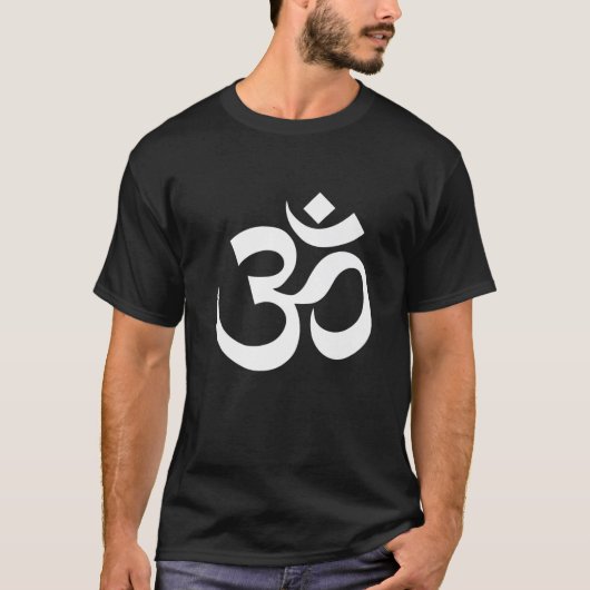 Om Symbol Yoga Meditation Männer Yogi Lehrerin T-Shirt (Vorderseite)